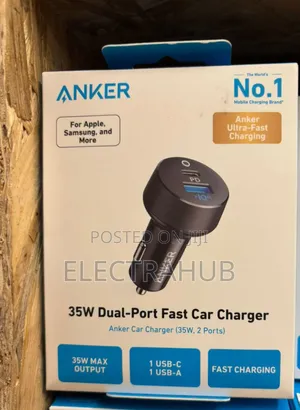 Anker Powerdrive Pd+2 35w Car Charger Brand New Sealed