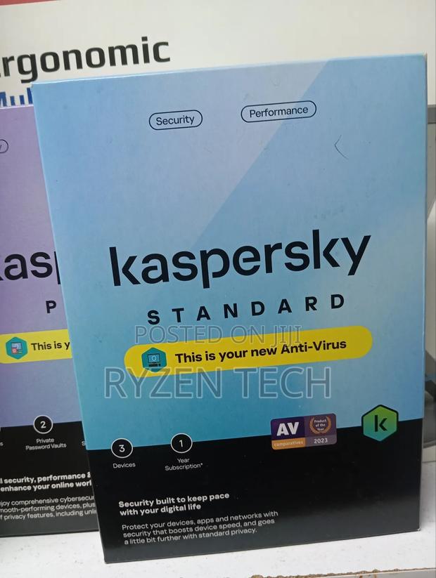 Kaspersky Standard 3 Devices. - main view