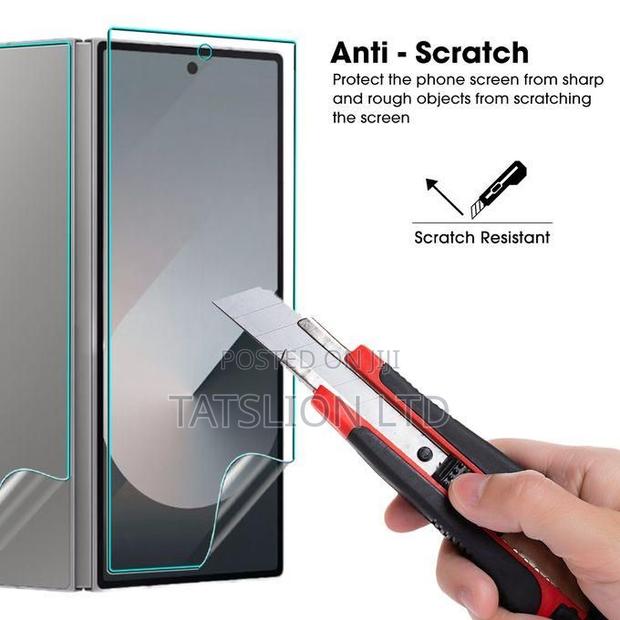 Samsung Z Fold 6 Fold4 5 6 Back Inner Screen Protector - thumbnail 2