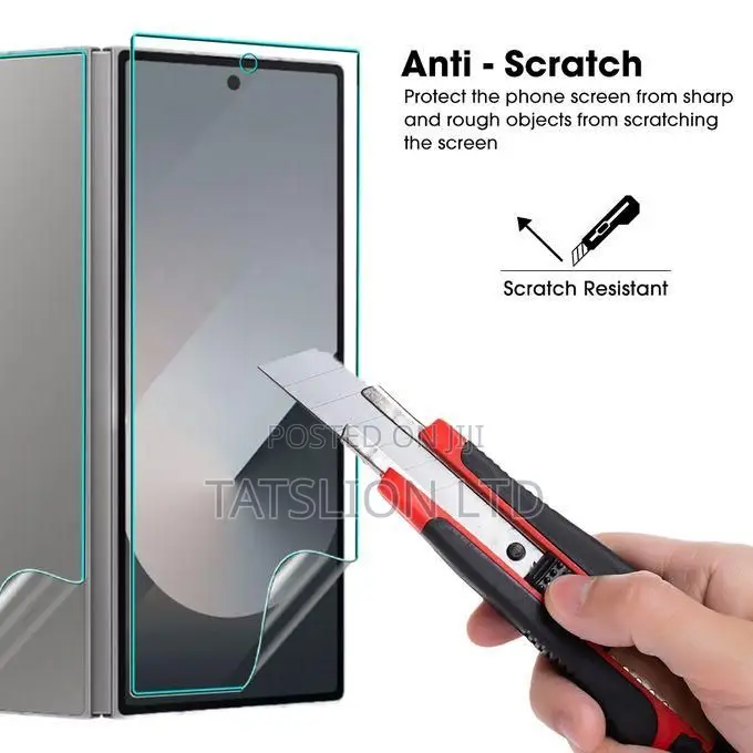 Samsung Z Fold 6 Fold4 5 6 Back Inner Screen Protector