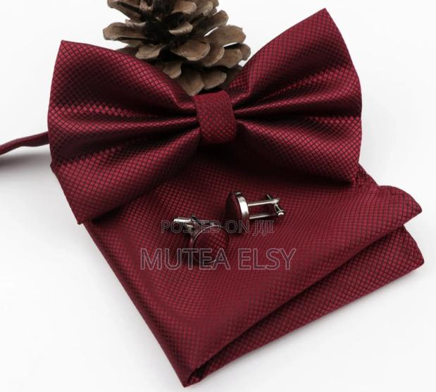 Red Maroon Normal Bowties - thumbnail 2