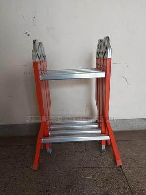 4by2 Iron Foldable Multipurpose Ladder - thumbnail 2