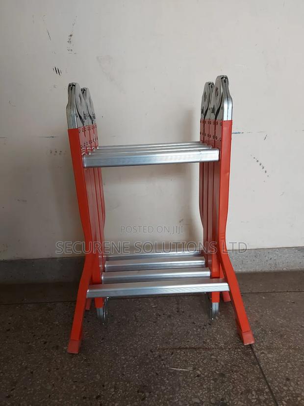 4by2 Iron Foldable Multipurpose Ladder - main view