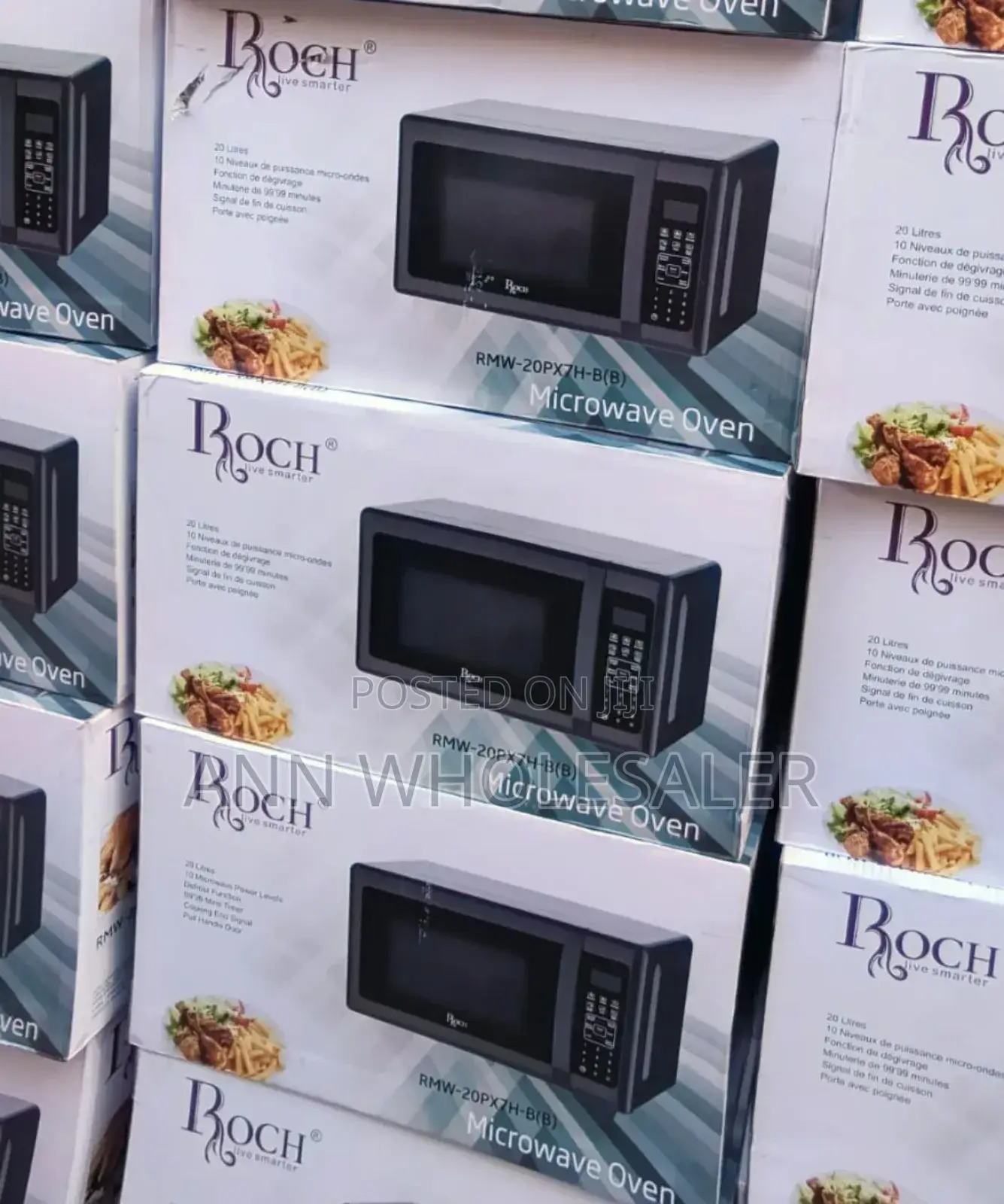 20 Litres Roch Digital Microwave Oven M-6