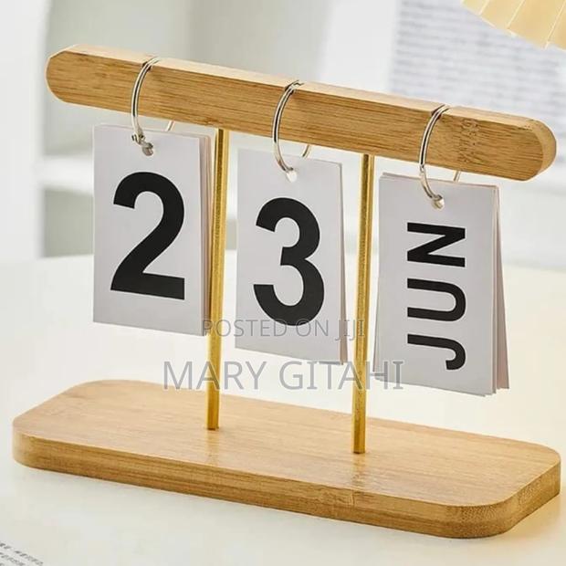 Calendar Ornament Modern Desk"* - main view
