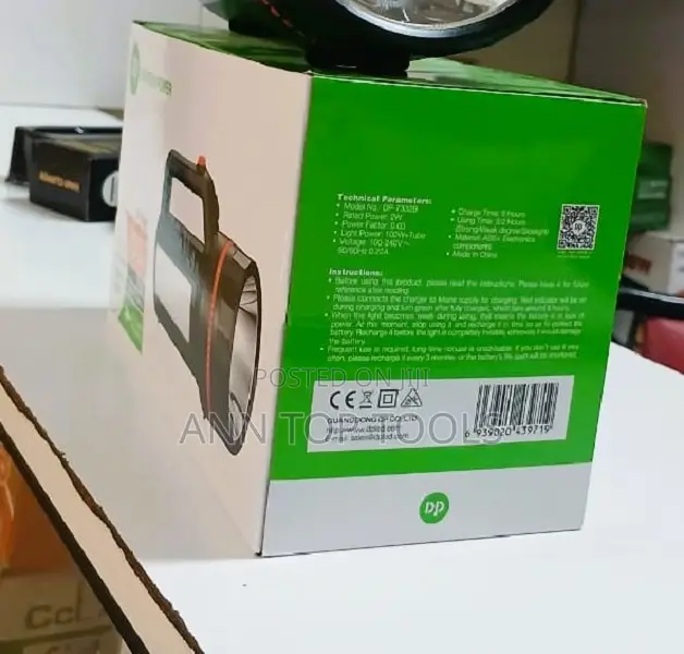 100 Watts Rechargeable Torch