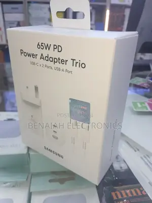 65 Watts Original Samsung Charger.Super Charging (Trio )
