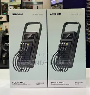 Green Lion Solar Max Powerbank 30000mah