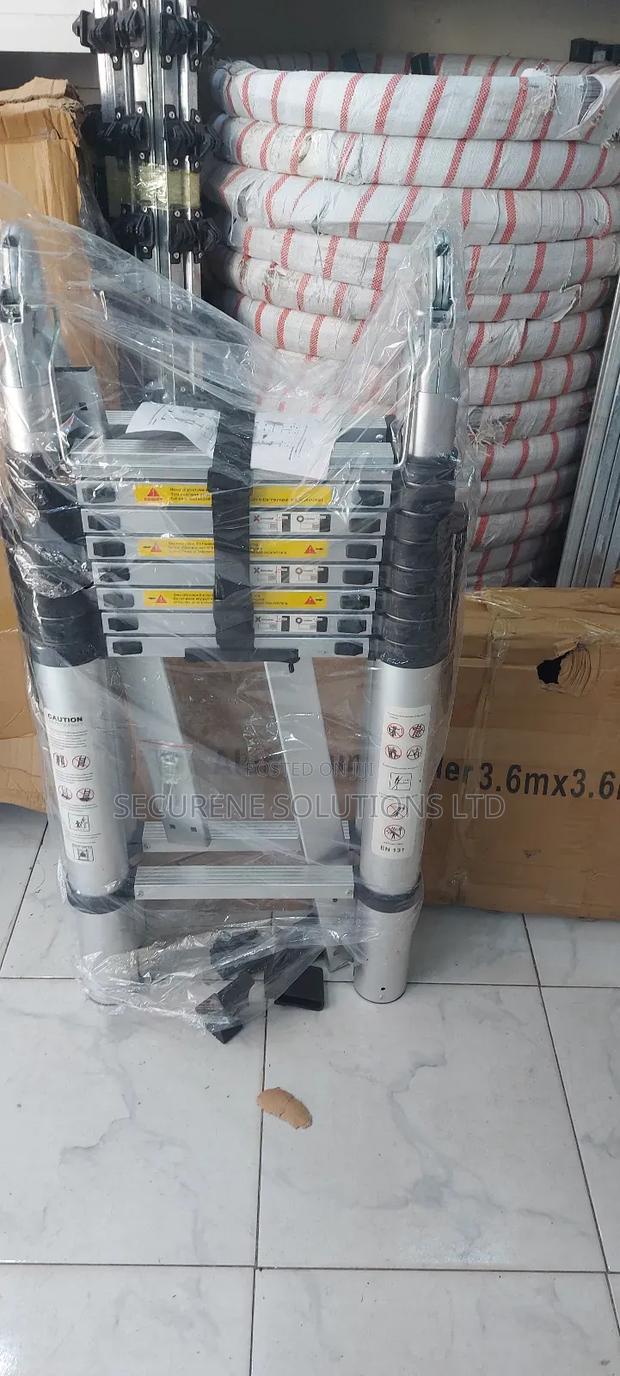 3.6m X 3.6m Telescopic Ladder. - main view