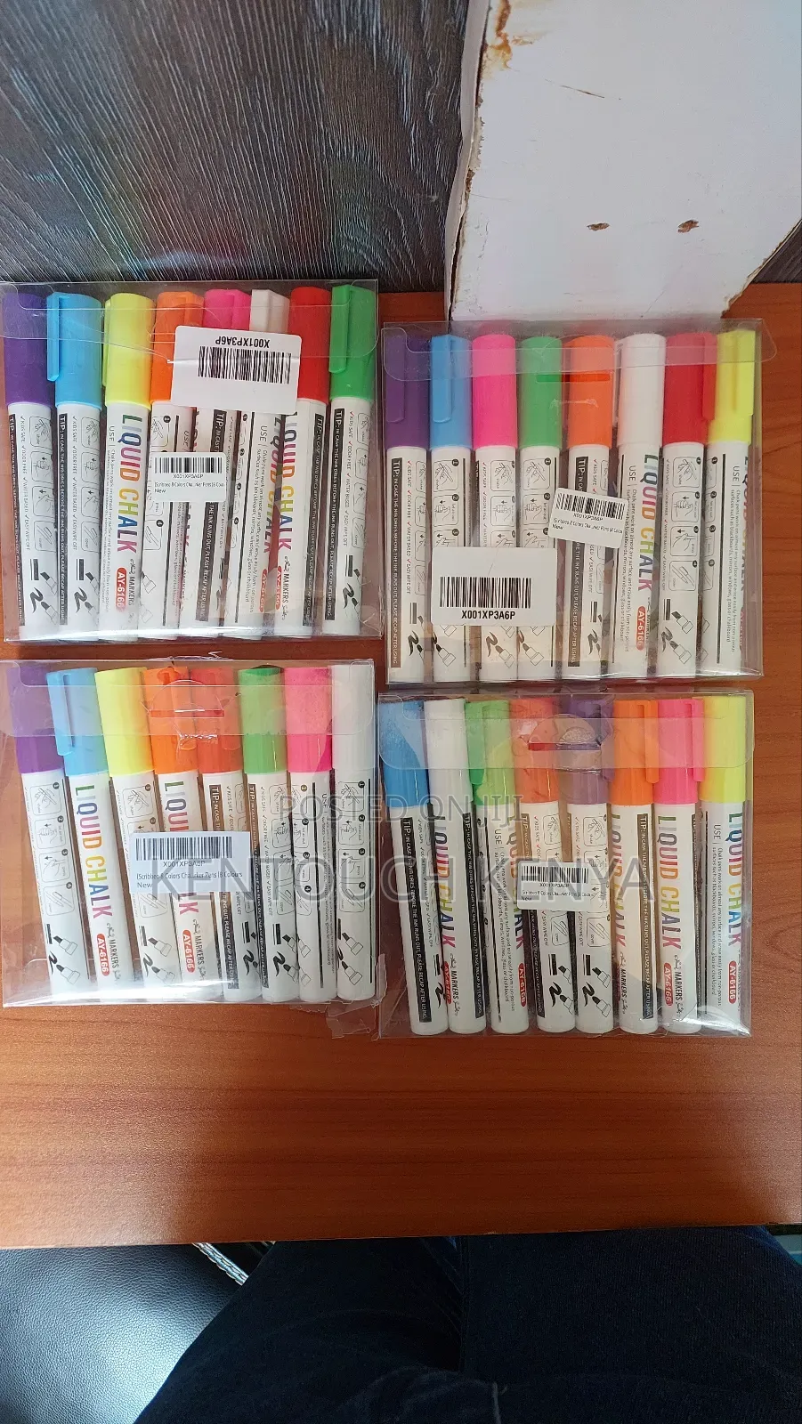8 Chalk Markers Erasable Water Based Signs Windows Dry Erase