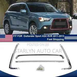 Front Grill Chrome Garnish Trim for Mitsubishi RVR (2010–2012)