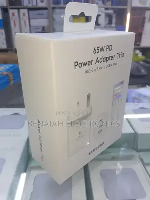65 Watts Samsung Charger With Type C To C.Power Adapter
