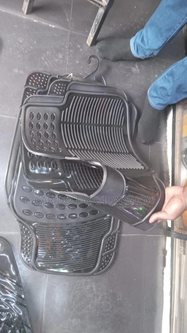 3pc Black Smoked Floor Mats