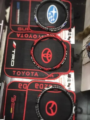 Subaru,Mazda, Toyota Branded Mats With Matchy Steering Cover