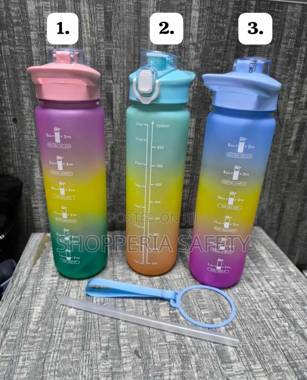 Motivational Water Bottle 1 Litre - main view