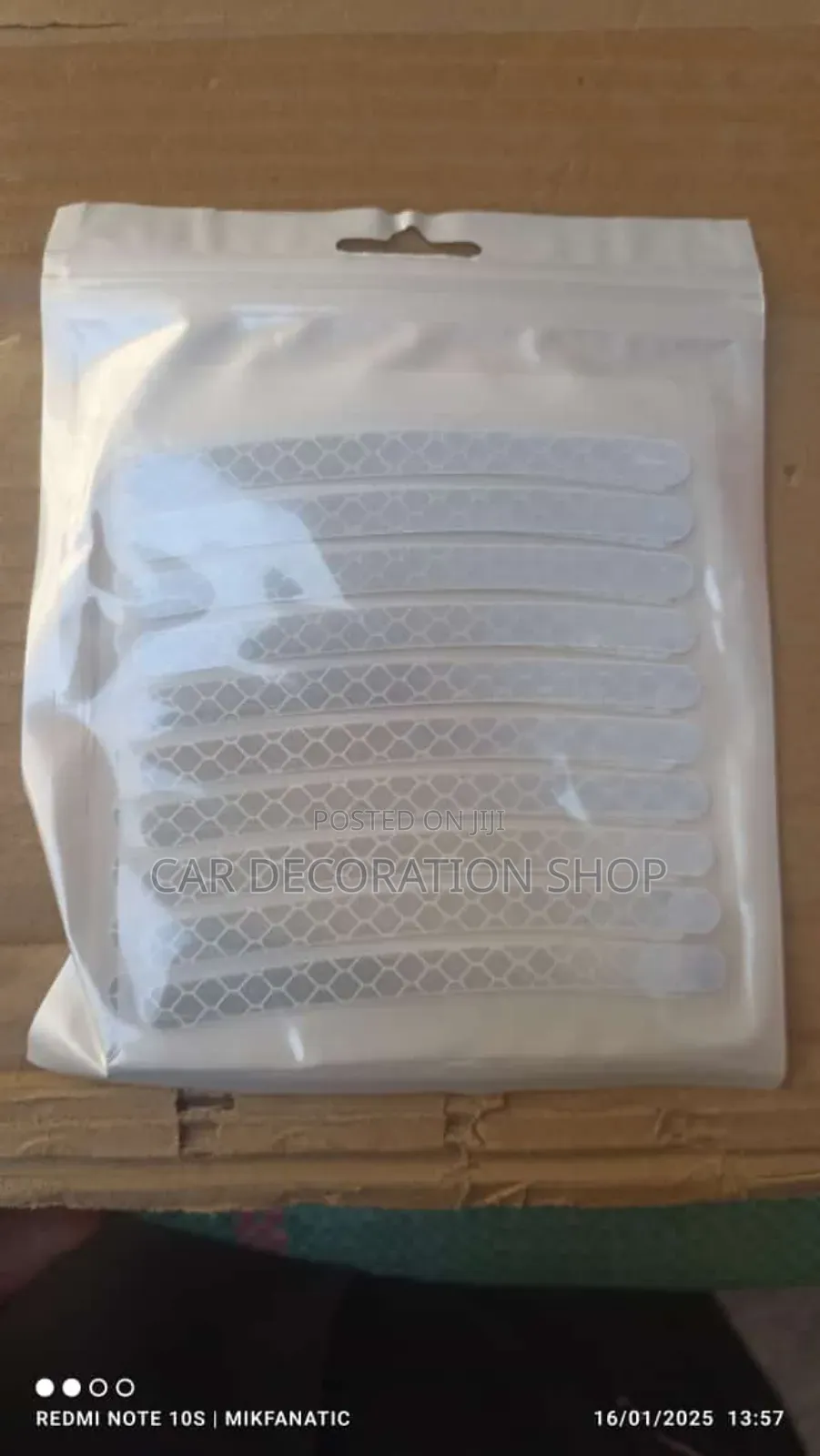 White Tire Stickers