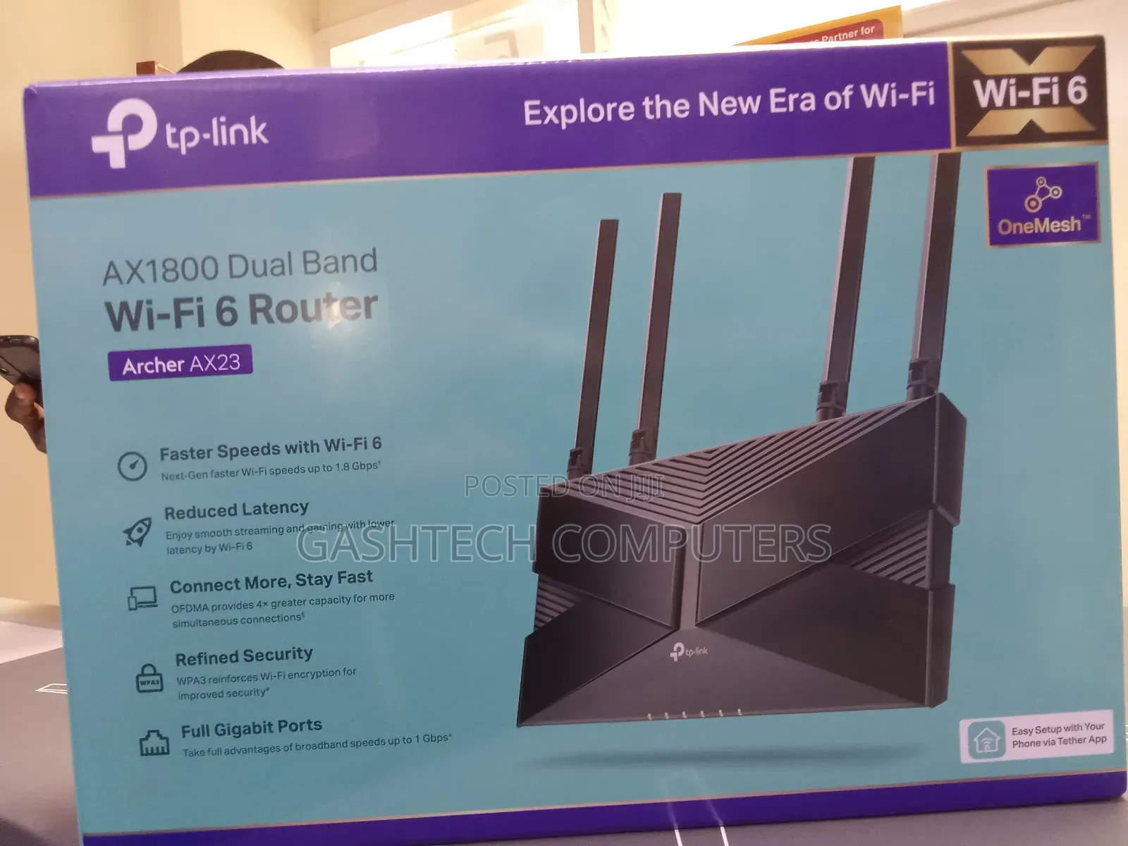 Ax1800 Dual-Band Wi-Fi 6 Router Archer Ax23 Superfast Wi-Fi6
