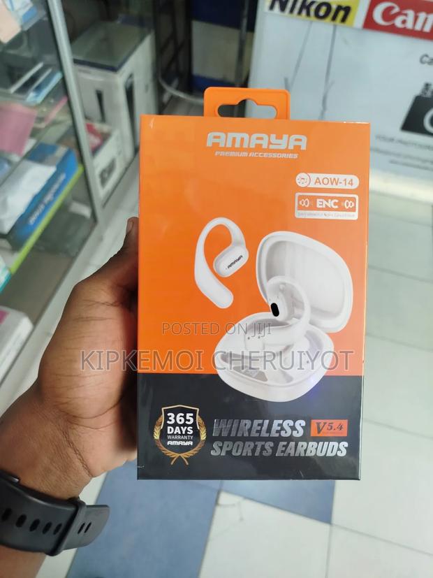 Amaya AOW-14 True Wireless Ear-Hook Earbuds