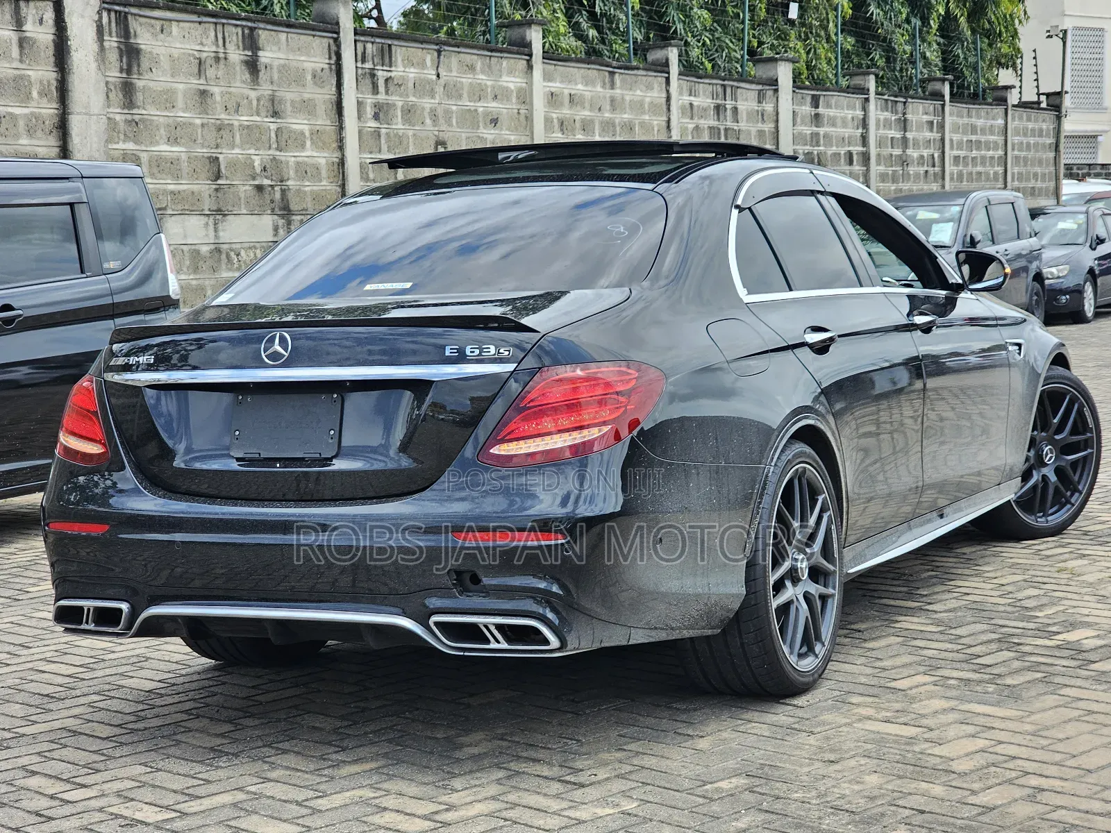 Mercedes-Benz E63 2018 Black