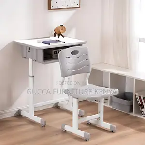 Kid's Furniture:Adjustable Plastic Modernchildren Study Desk