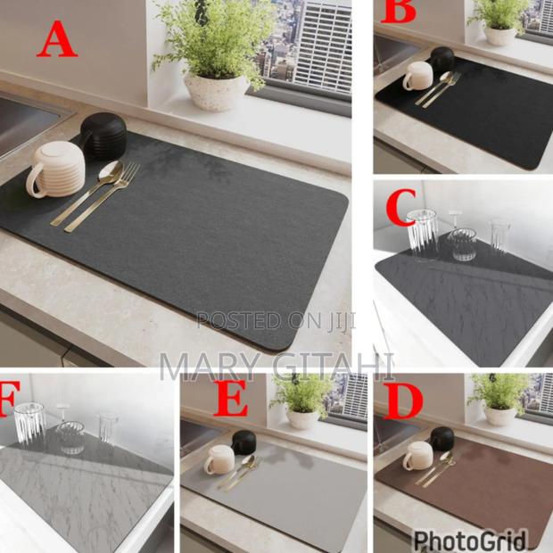 *Kitchen Sink Drainage Mat at