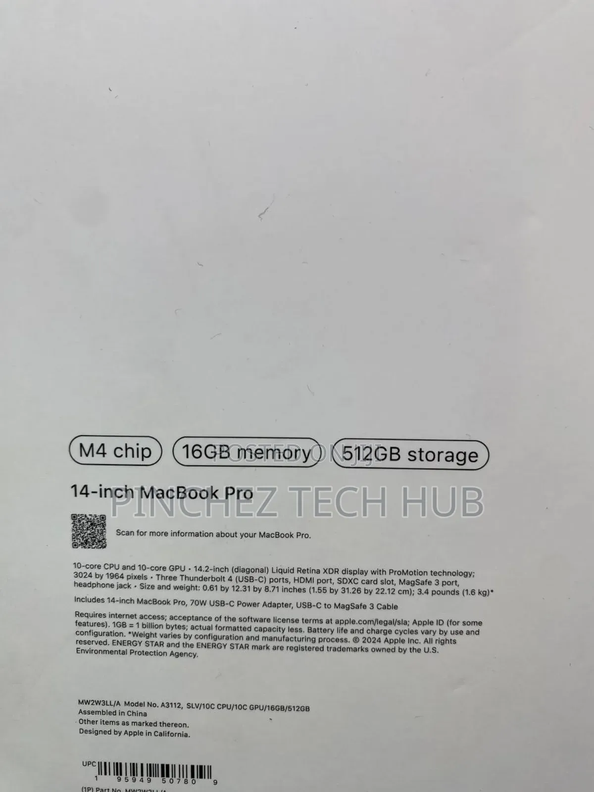 New Laptop Apple MacBook Pro 16GB Intel Core I5 SSD 512GB
