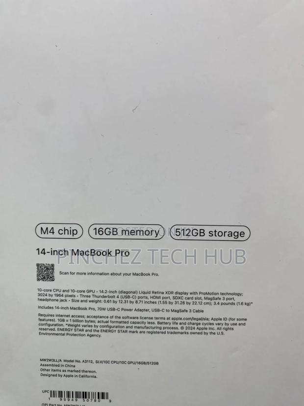 New Laptop Apple MacBook Pro 16GB Intel Core I5 SSD 512GB - thumbnail 5