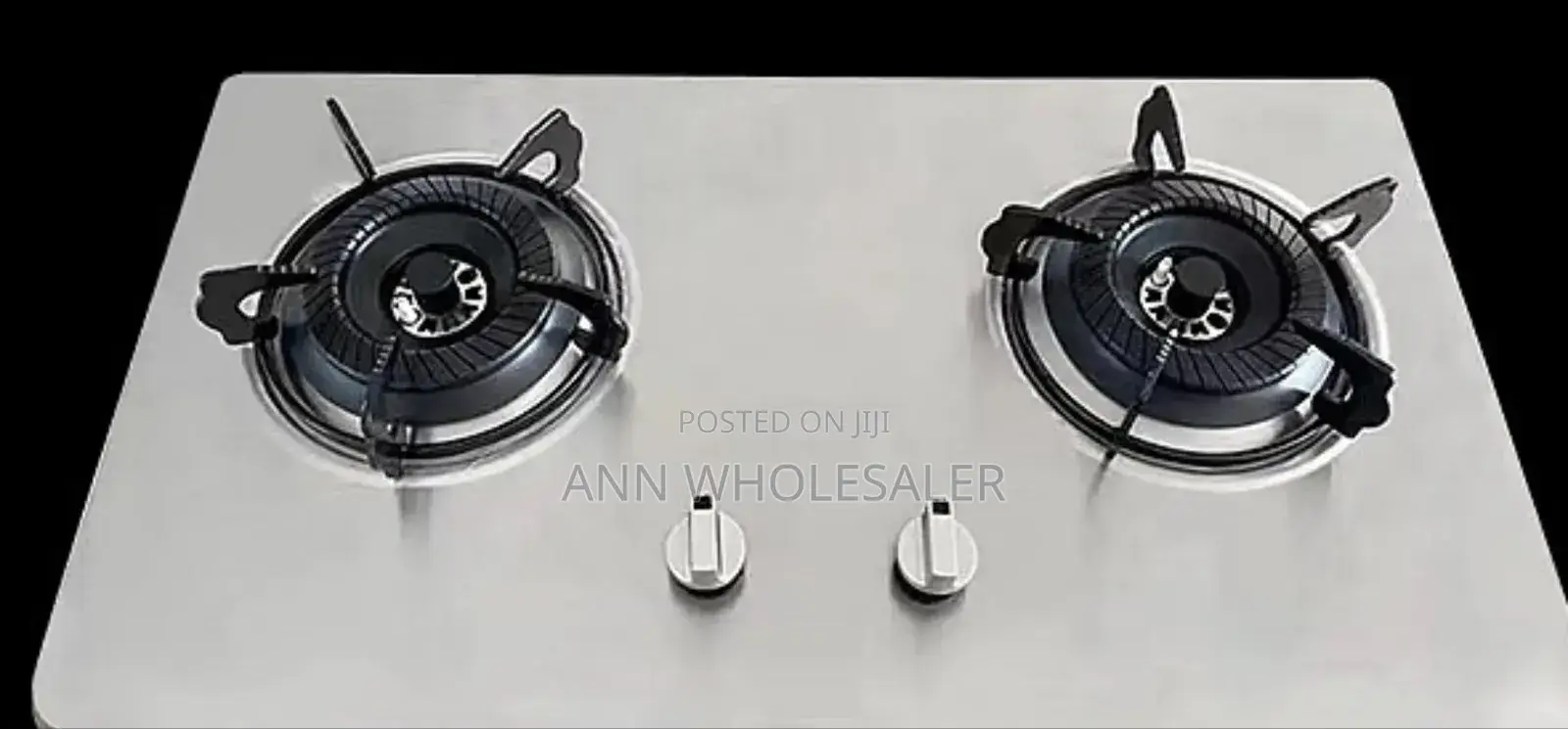 2 Burner Amaze Stainless Hob Cooker C-6