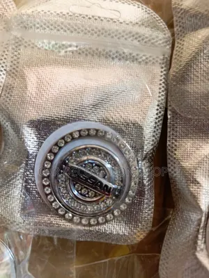 2pcs Nissan Glittering Keyless Button Cover