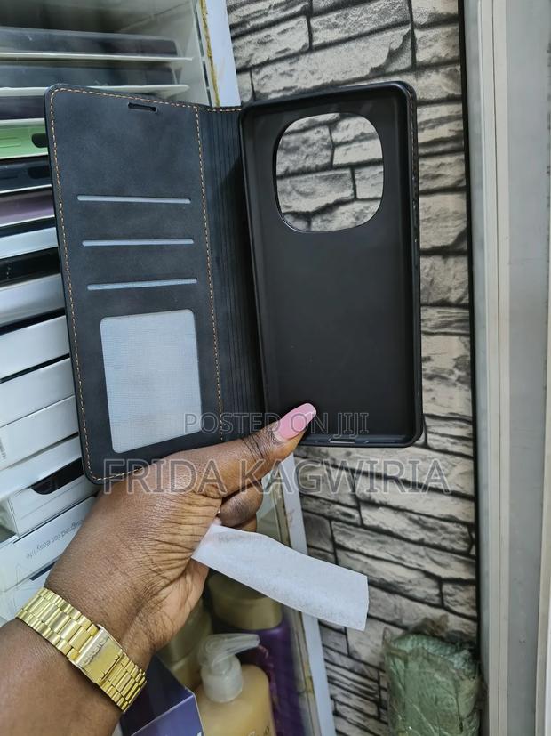Redmi Note 14 Pro+ Leather Flip Case - thumbnail 2
