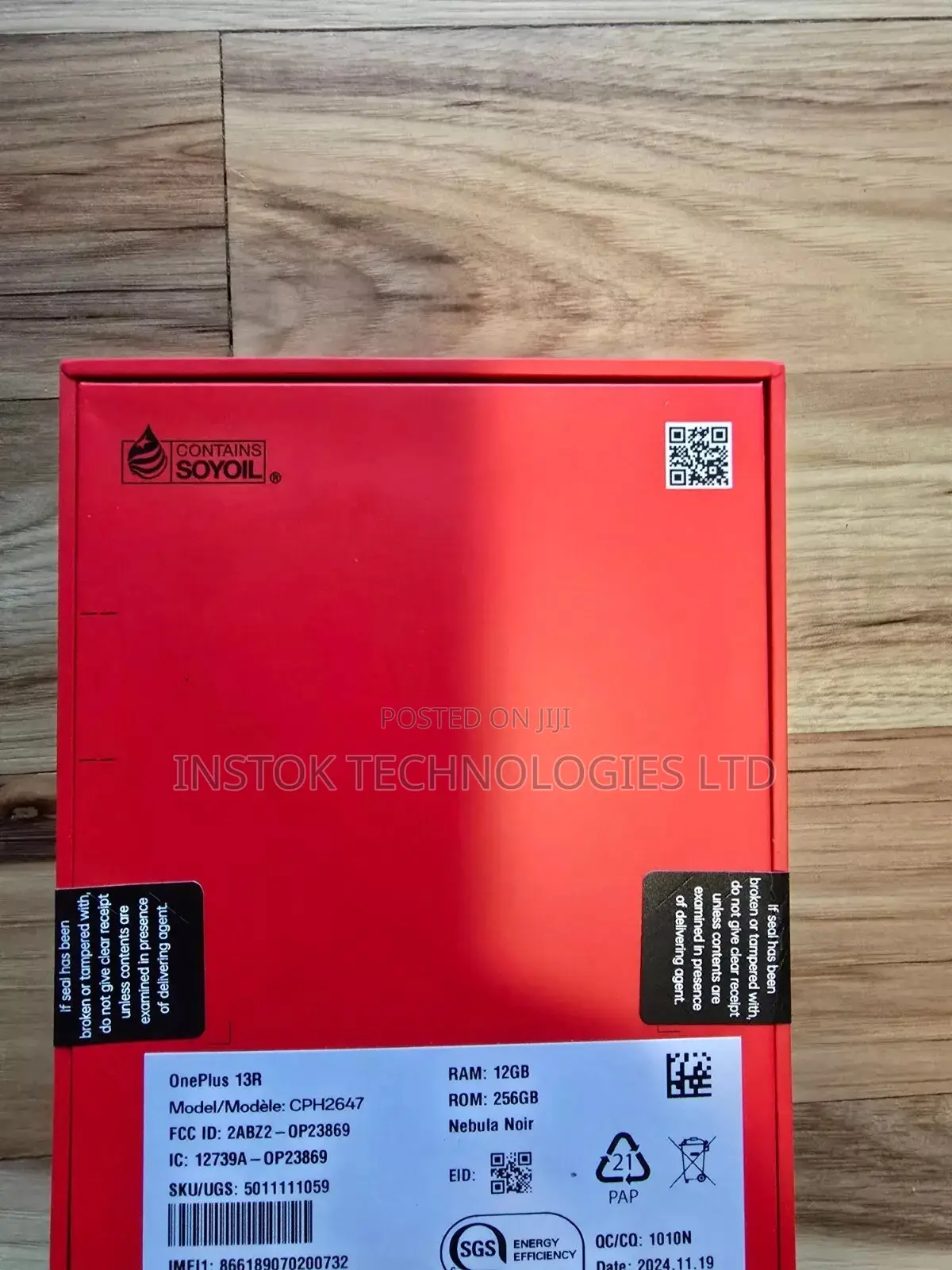 New OnePlus 13 256 GB Black