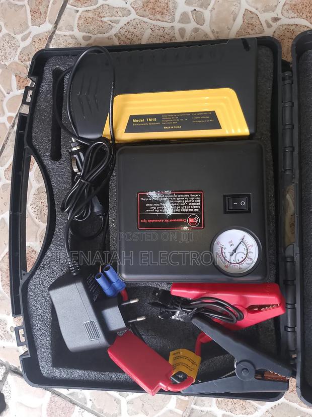 Car Jump Starter With Inflator