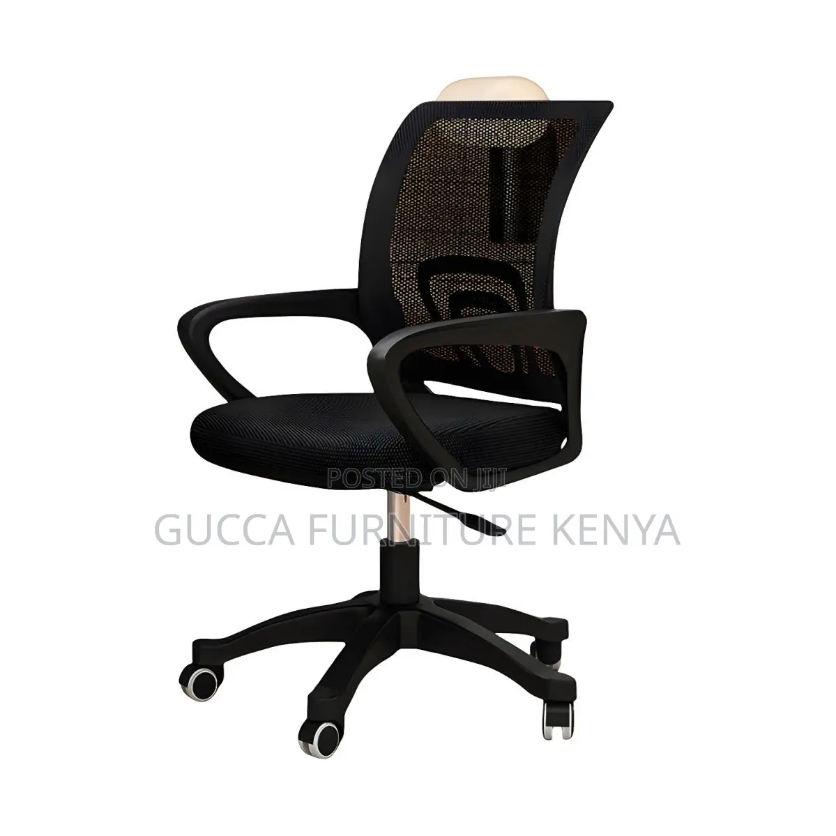 Office Chairs:Modern Black Clerical Mesh Swivel Office Chair