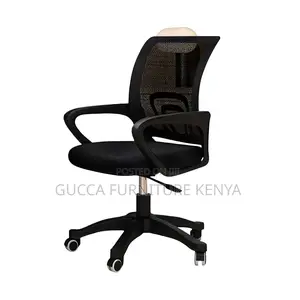 Office Chairs:Modern Black Clerical Mesh Swivel Office Chair