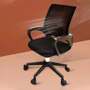 Office Chairs:Modern Black Clerical Mesh Swivel Office Chair