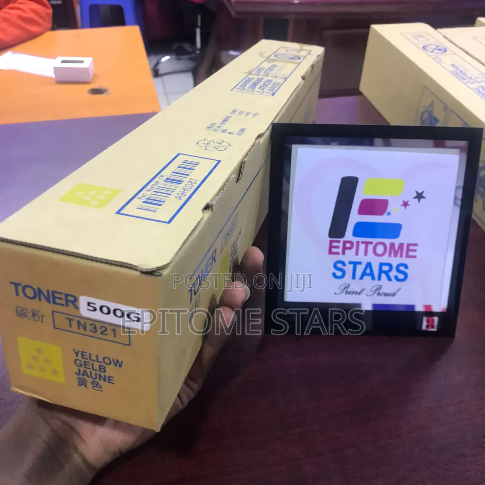 Fancy Konica Minolta Ttn321 Yellow Toner Cartridge