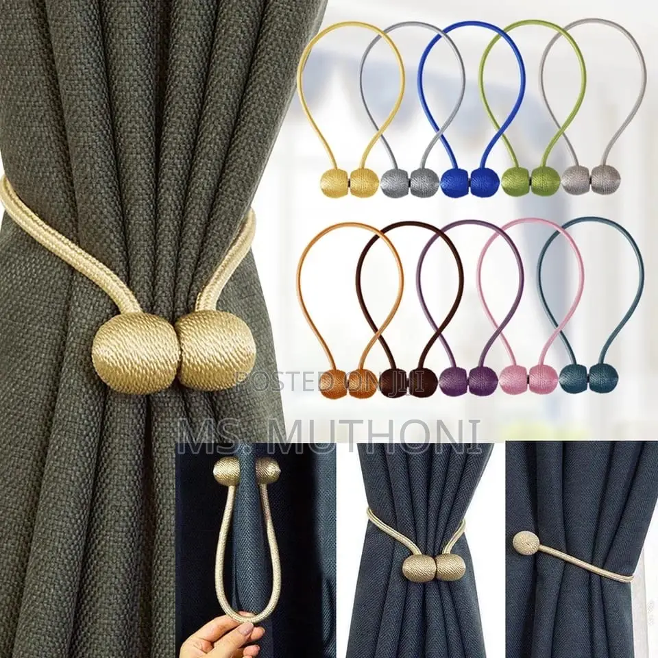 Magnetic Curtain Holders Available