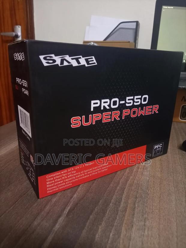Pro 550 Watts Gaming Power Supply