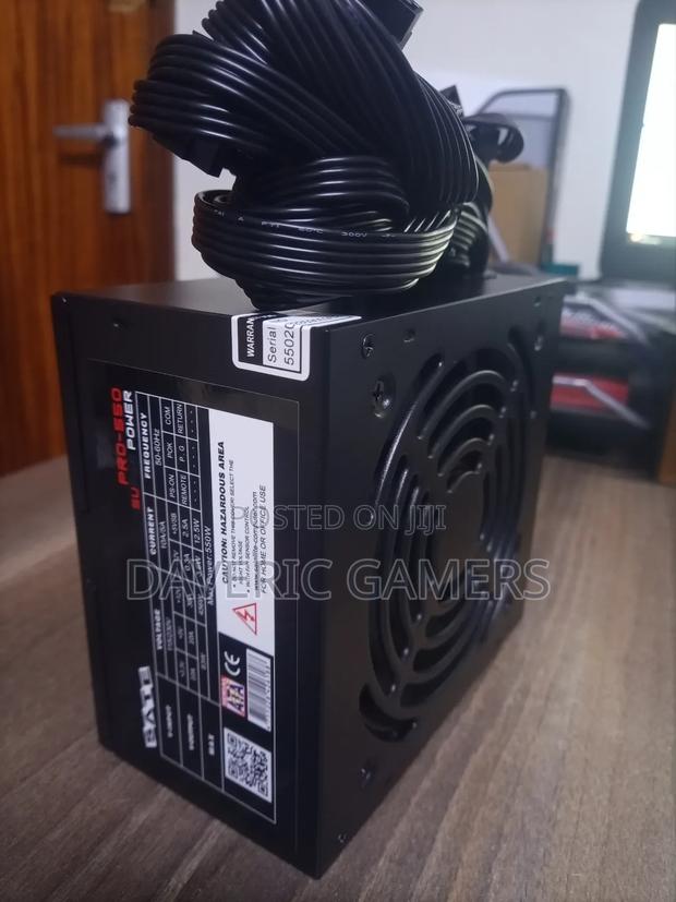 Pro 550 Watts Gaming Power Supply - thumbnail 3