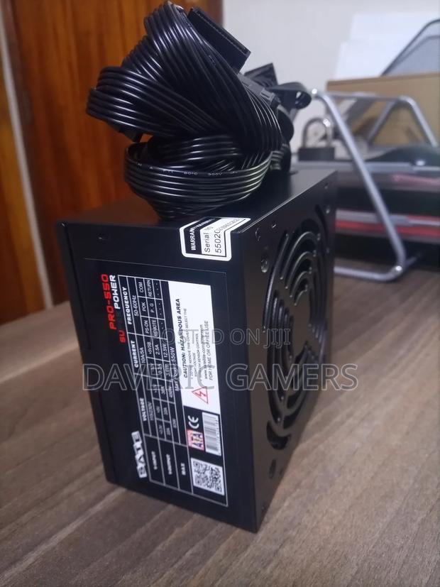 Pro 550 Watts Gaming Power Supply - thumbnail 5
