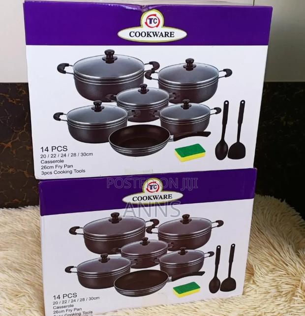 Tc Non Stick 14pc Cookware