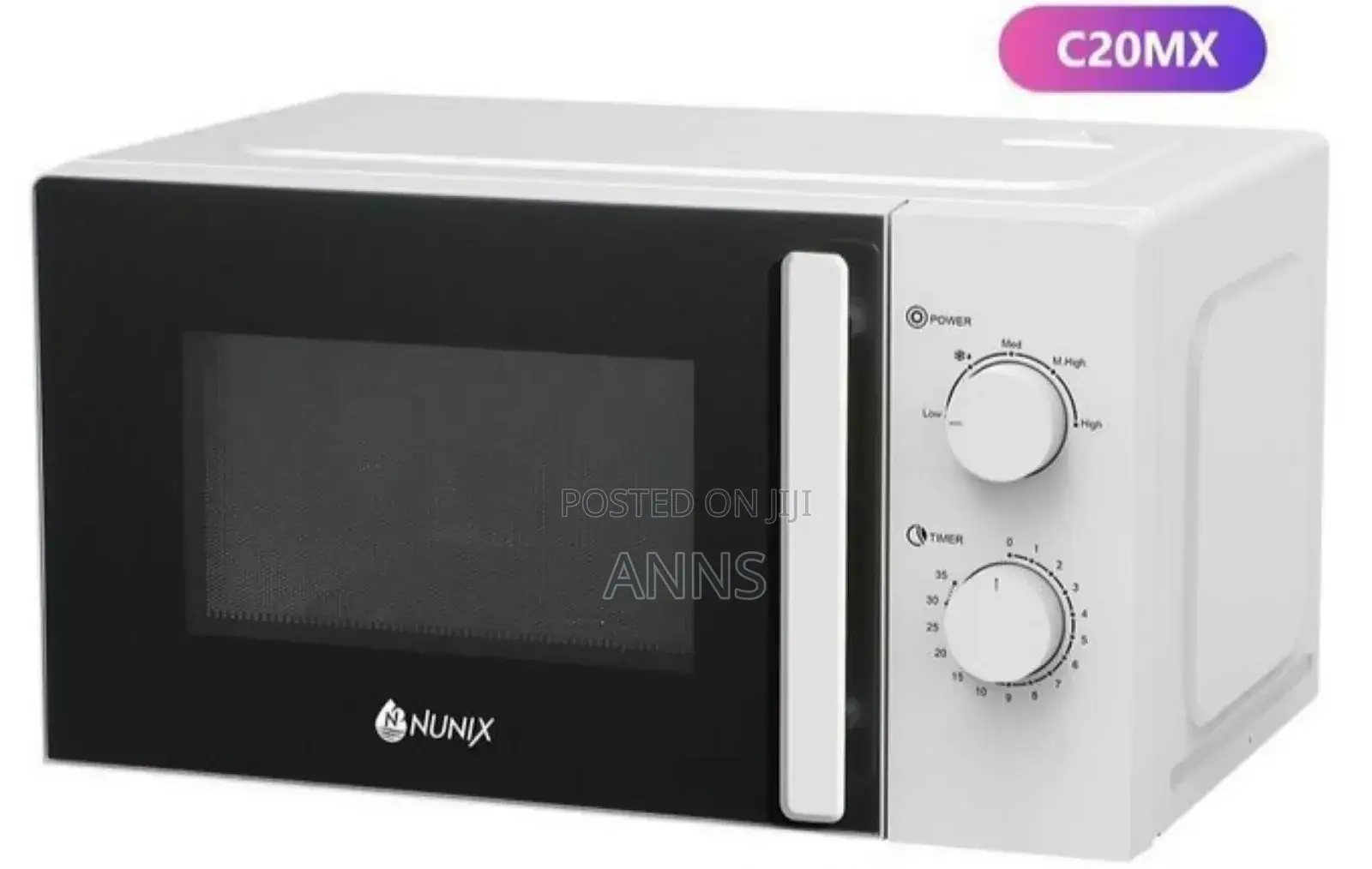 Nunix 20al Manual Microwave With Handle