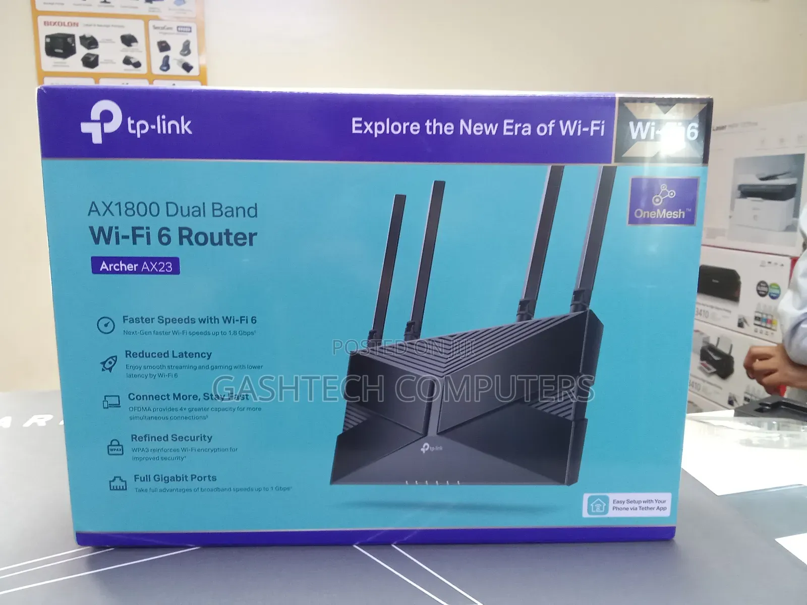 Ax 1800 Tp-Link Archer Ax23 Dual Band Wi-Fi 6 Router High