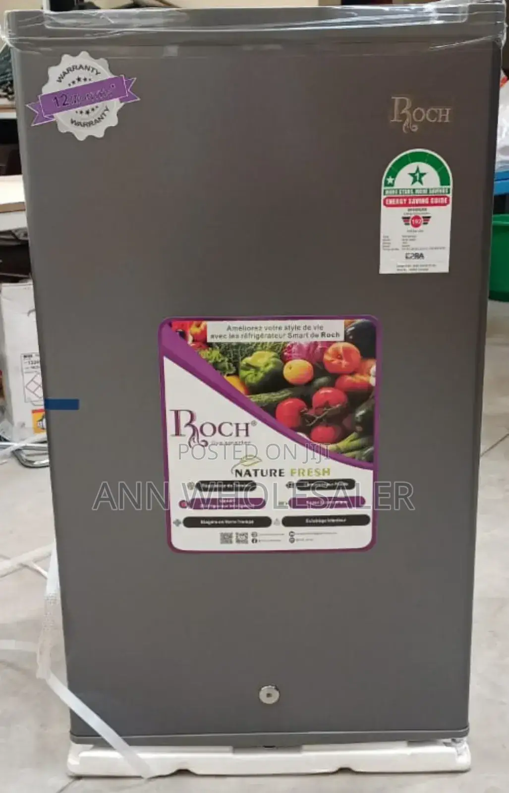 Roch RFR-120S-I Single Door Refrigerator - 90 Litres