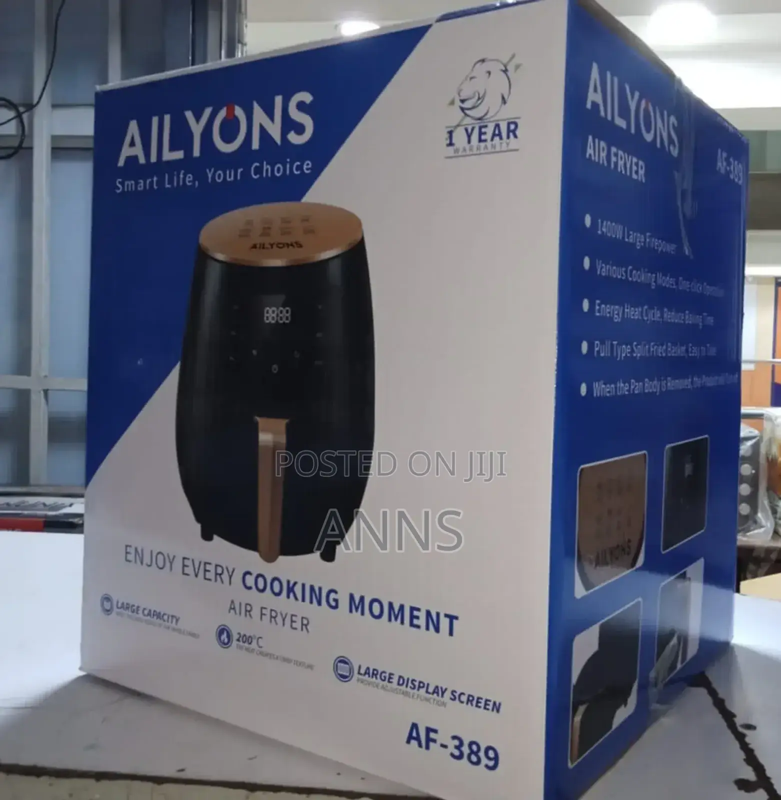 Ailyons Digital 5L Air Fryer