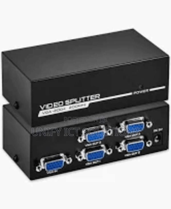 4 Port VGA Splitter Powered 1 Input 4 Output - main view