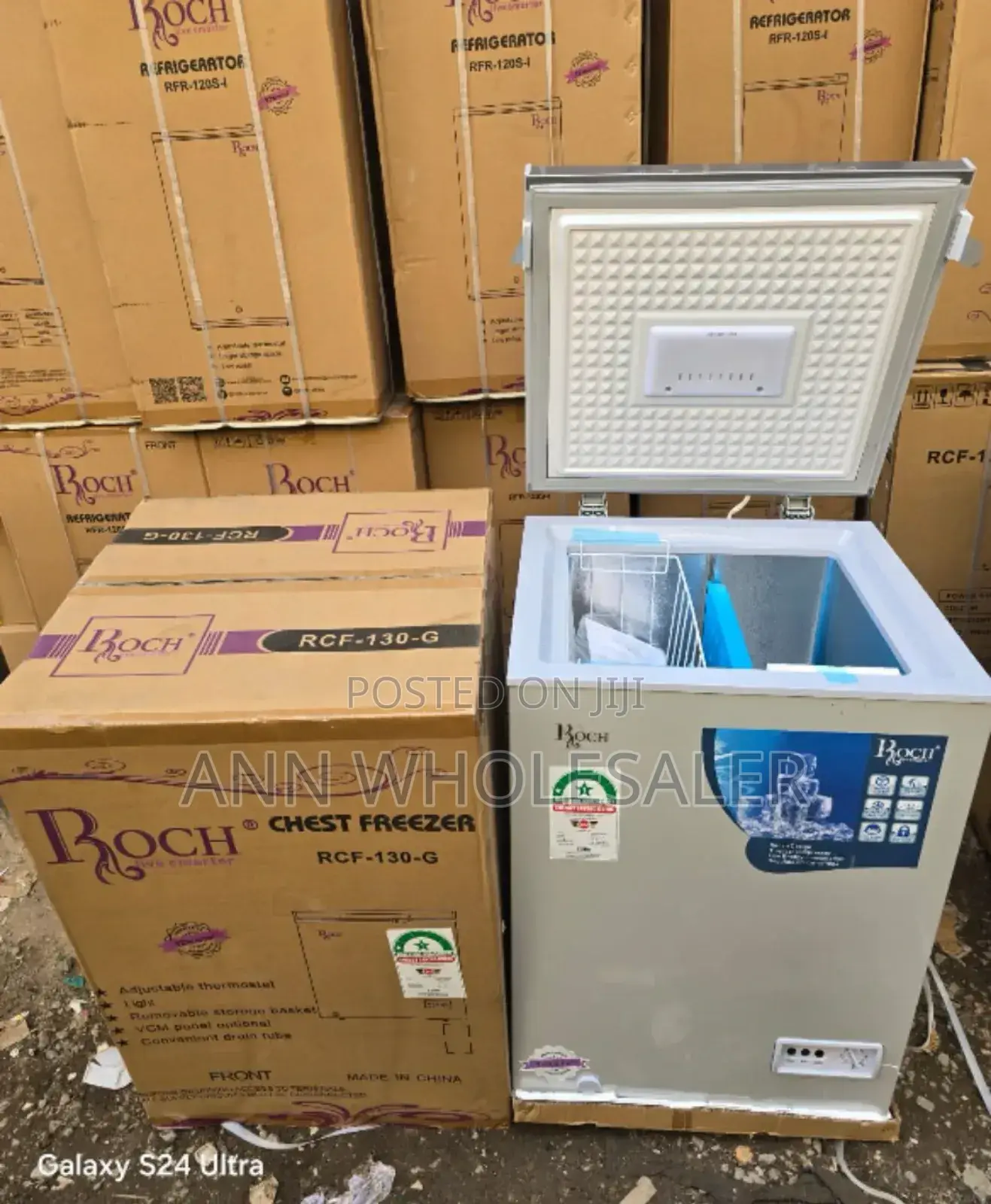 Roch Freezer - 130-G Litres - Chest Freezer