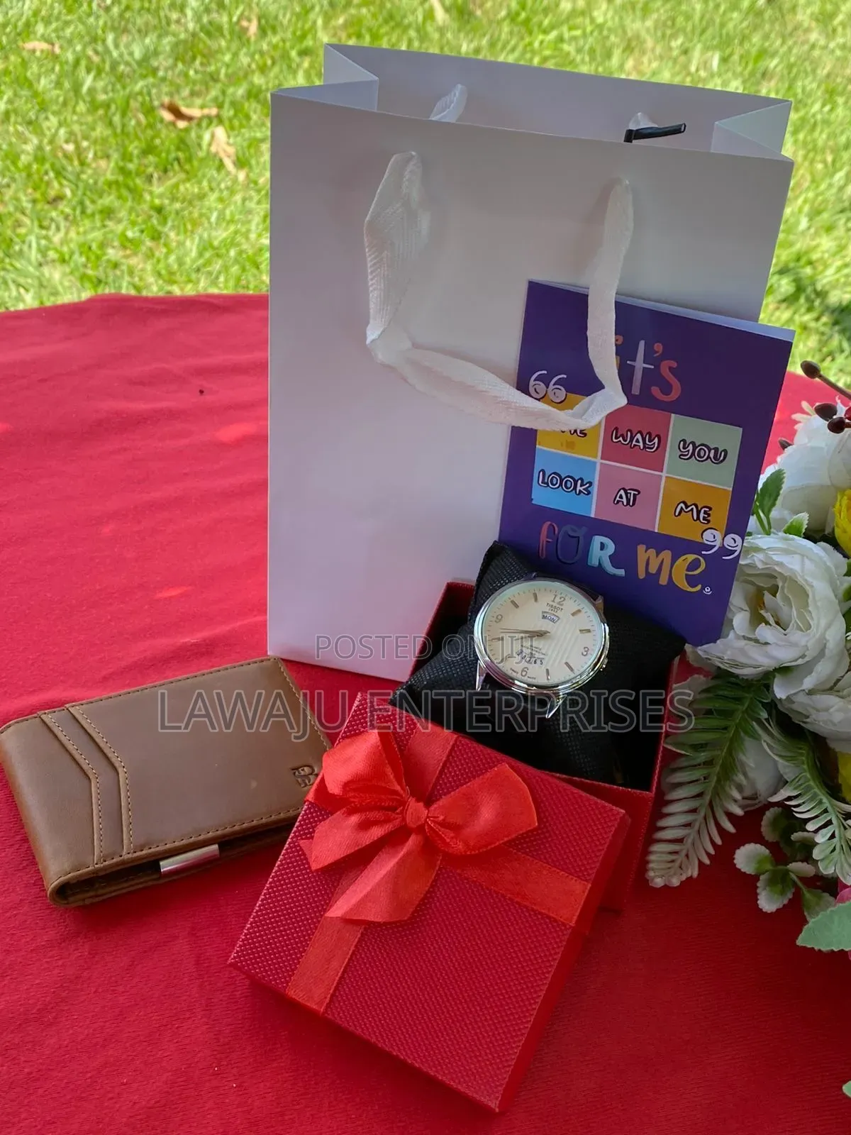 Men's Red Valentine Gift Set