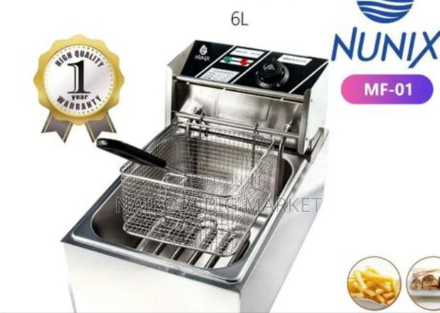 Nunix Single Deep Fryer Machine - 6l-2500w - main view