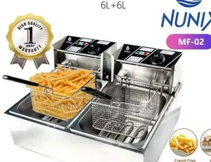 Nunix Double Tank 6+6LT CHIPS/CHICKEN
